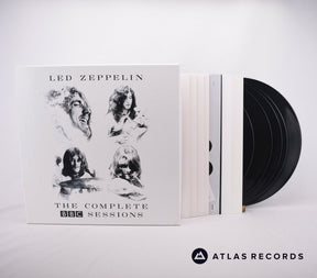 Led Zeppelin The Complete BBC Sessions 3 x CD + 5 x LP Box Set Vinyl Record - Front Cover & Record