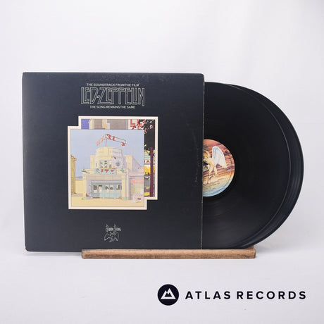 Led Zeppelin The Soundtrack From The Film The Song Remains The Same 2 x LP Vinyl Record - Front Cover & Record