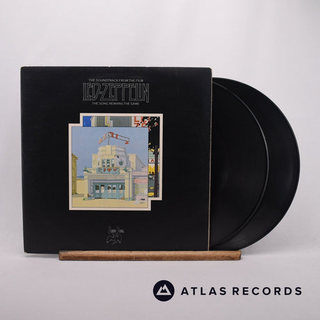 Led Zeppelin The Soundtrack From The Film The Song Remains The Same 2 x LP Vinyl Record - Front Cover & Record