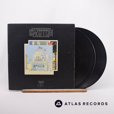 Led Zeppelin The Soundtrack From The Film The Song Remains The Same 2 x LP Vinyl Record - Front Cover & Record