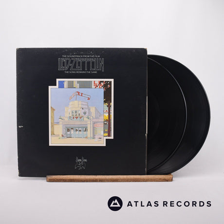 Led Zeppelin The Soundtrack From The Film The Song Remains The Same 2 x LP Vinyl Record - Front Cover & Record