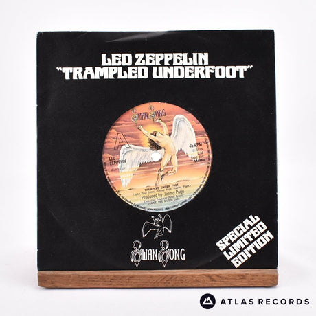 Led Zeppelin Trampled Under Foot 7" Vinyl Record - Front Cover & Record