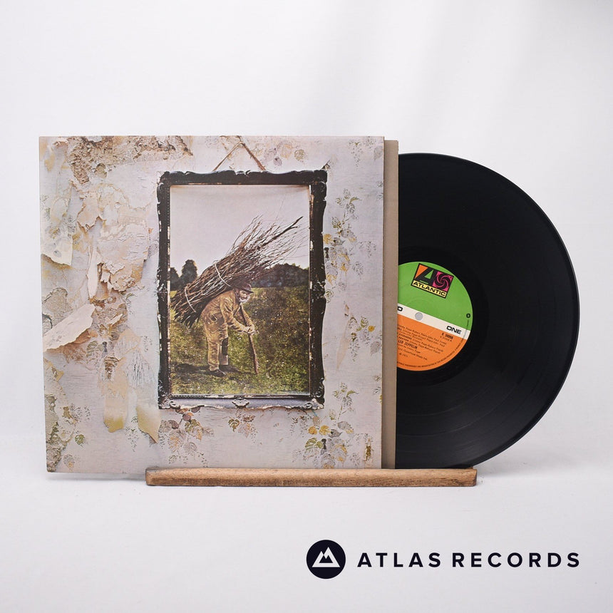 Led Zeppelin Untitled [IV] LP Vinyl Record - Front Cover & Record