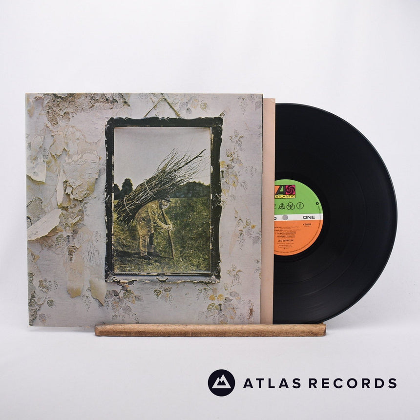 Led Zeppelin Untitled [IV] LP Vinyl Record - Front Cover & Record