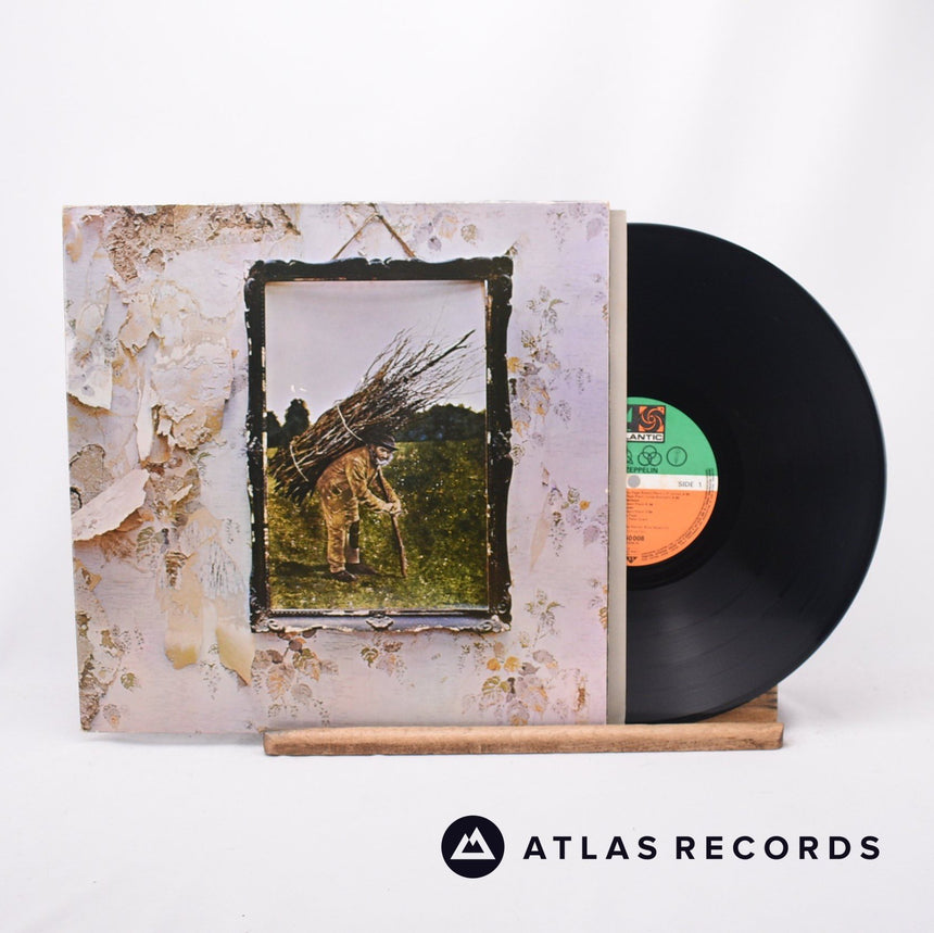 Led Zeppelin Untitled [IV] LP Vinyl Record - Front Cover & Record