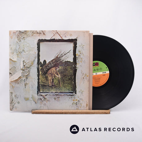 Led Zeppelin Untitled [IV] LP Vinyl Record - Front Cover & Record