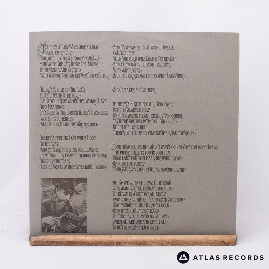 Led Zeppelin - Untitled - Misprint A2 B2 LP Vinyl Record - VG+/EX