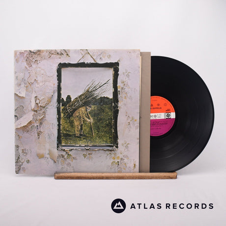 Led Zeppelin Untitled [IV] LP Vinyl Record - Front Cover & Record