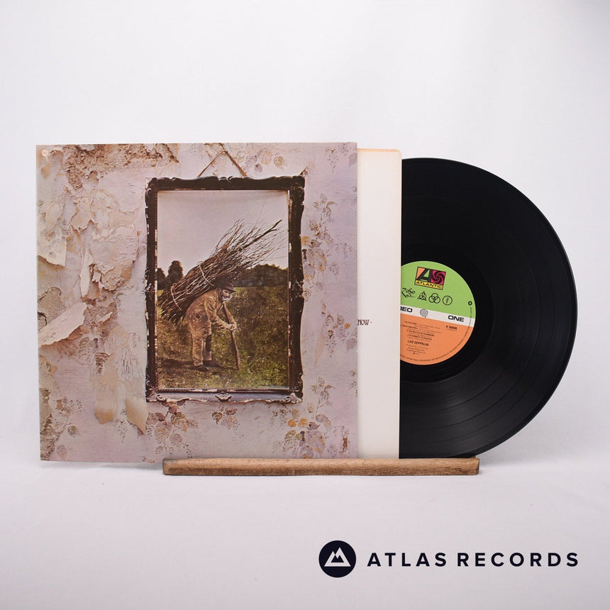 Led Zeppelin Untitled [IV] LP Vinyl Record - Front Cover & Record
