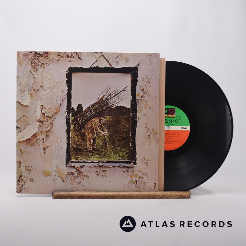 Led Zeppelin Untitled LP Vinyl Record - Front Cover & Record