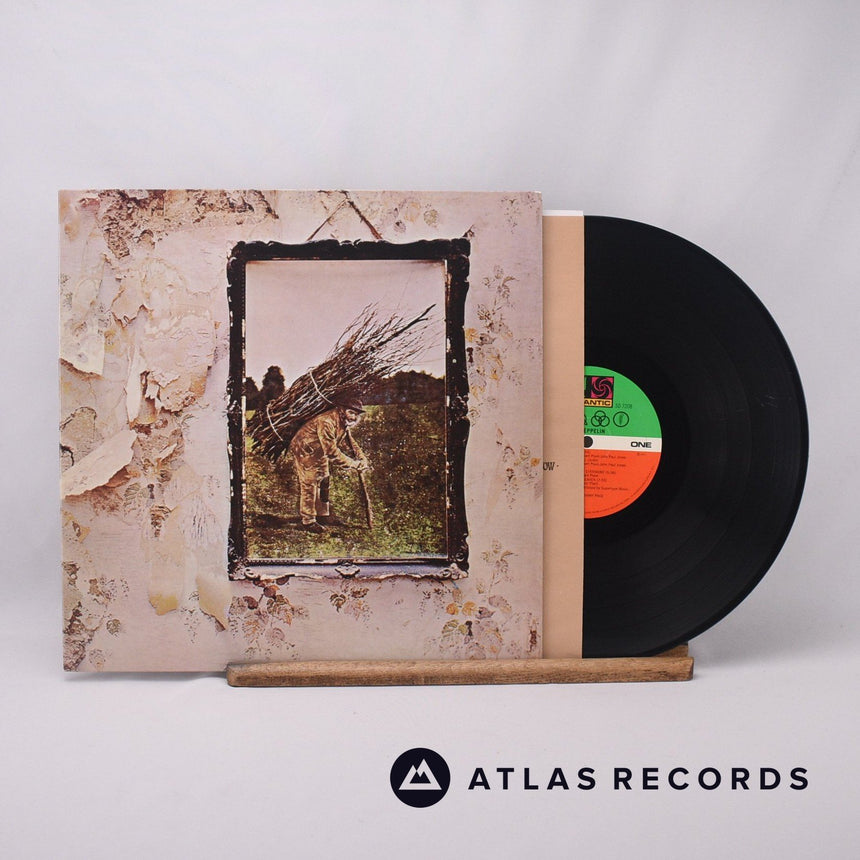 Led Zeppelin Untitled LP Vinyl Record - Front Cover & Record