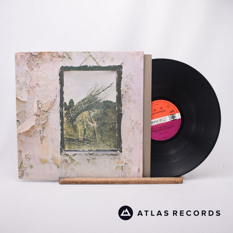 Led Zeppelin Untitled [IV] LP Vinyl Record - Front Cover & Record