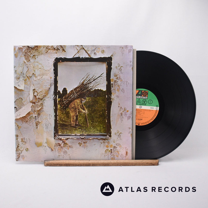 Led Zeppelin Untitled [IV] LP Vinyl Record - Front Cover & Record