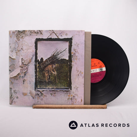 Led Zeppelin Untitled [IV] LP Vinyl Record - Front Cover & Record