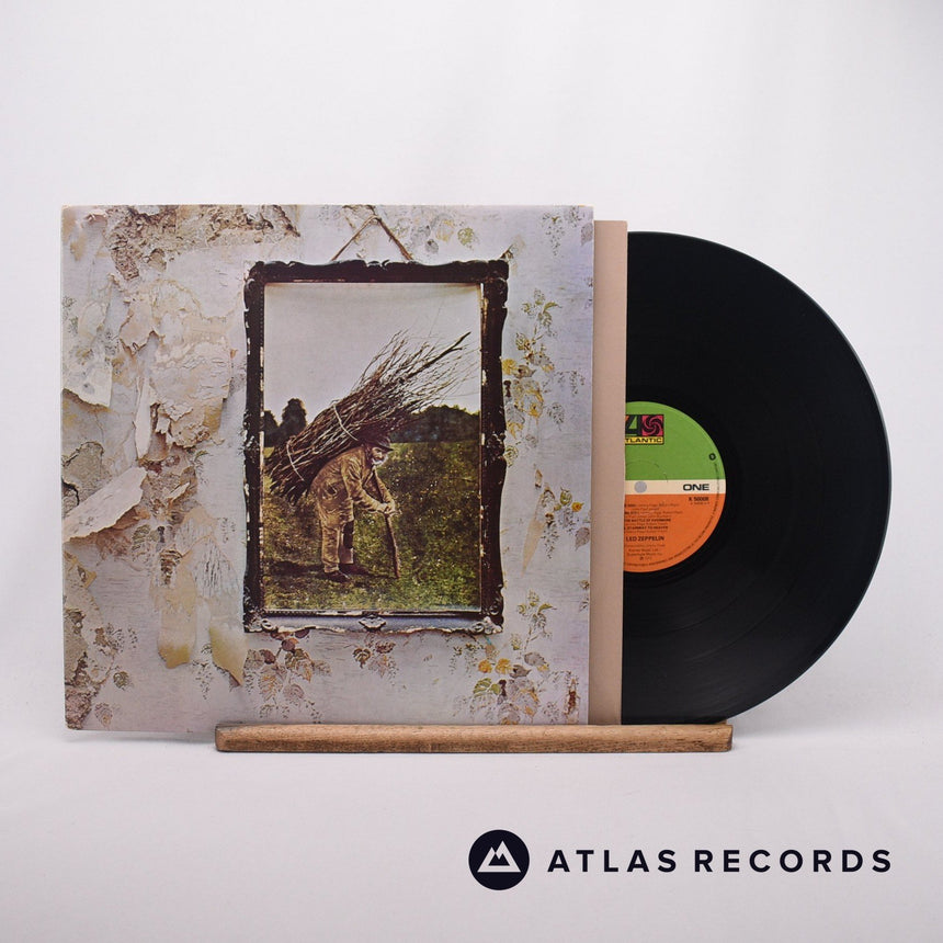 Led Zeppelin Untitled [IV] LP Vinyl Record - Front Cover & Record