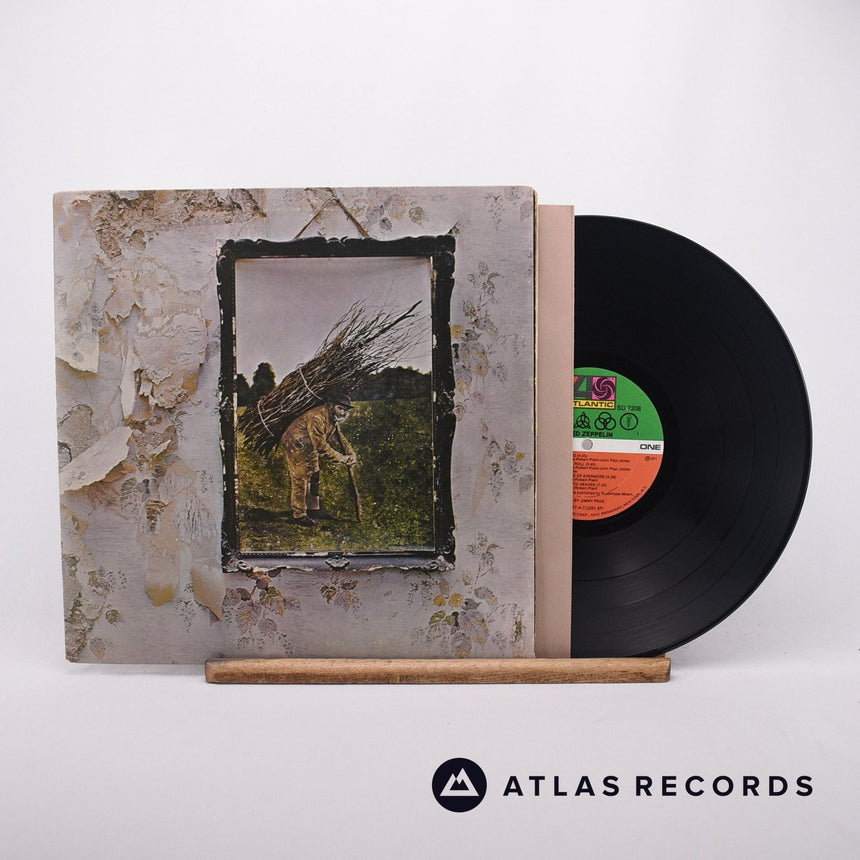 Led Zeppelin Untitled [IV] LP Vinyl Record - Front Cover & Record