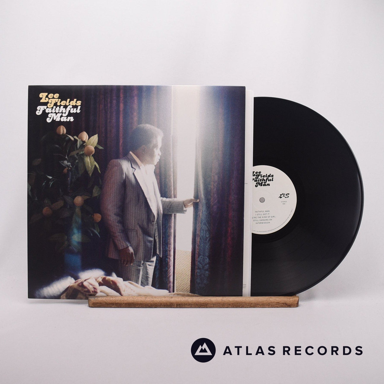 Lee Fields Faithful Man LP Vinyl Record - Front Cover & Record