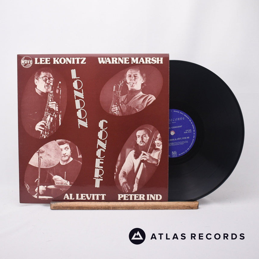 Lee Konitz London Concert LP Vinyl Record - Front Cover & Record