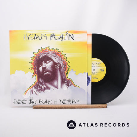 Lee Perry Heavy Rain LP Vinyl Record - Front Cover & Record