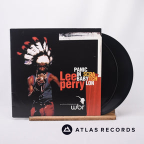 Lee Perry Panic In Babylon 2 x LP Vinyl Record - Front Cover & Record