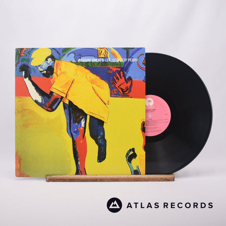 Lee Perry Reggae Greats: Lee 'Scratch' Perry LP Vinyl Record - Front Cover & Record