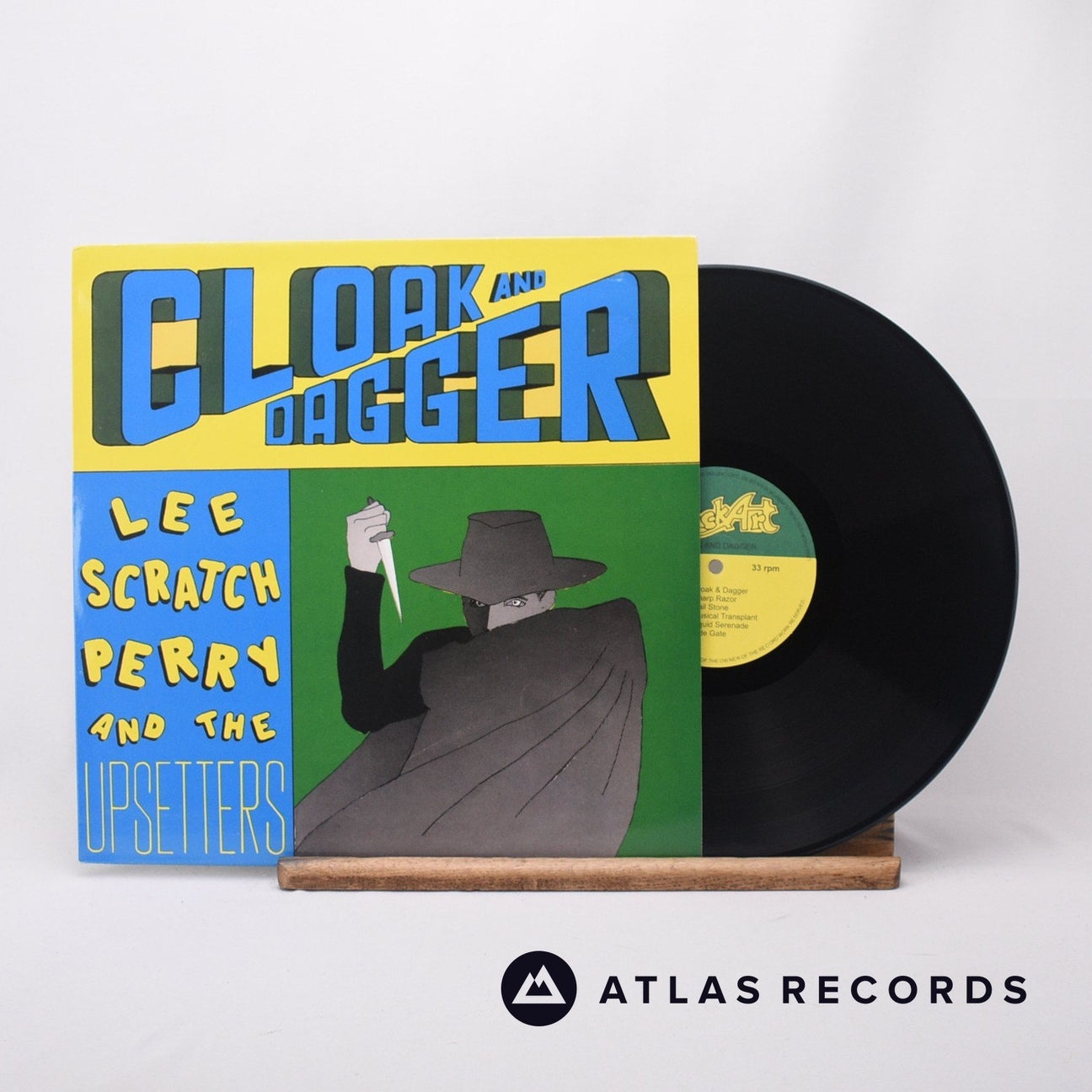 Lee Perry & The Upsetters Cloak And Dagger LP Vinyl Record - Front Cover & Record
