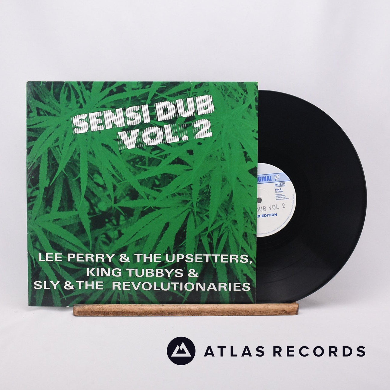 Lee Perry & The Upsetters Sensi Dub Vol. 2 LP Vinyl Record - Front Cover & Record