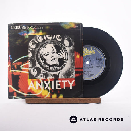 Leisure Process Anxiety 7" Vinyl Record - Front Cover & Record