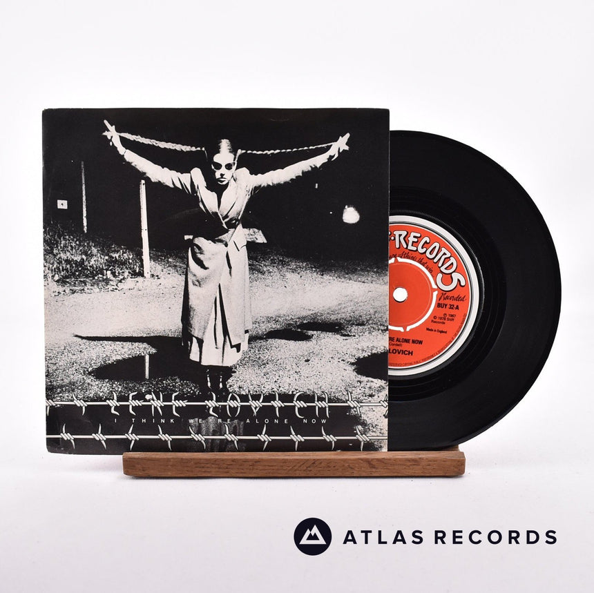 Lene Lovich I Think We're Alone Now 7" Vinyl Record - Front Cover & Record