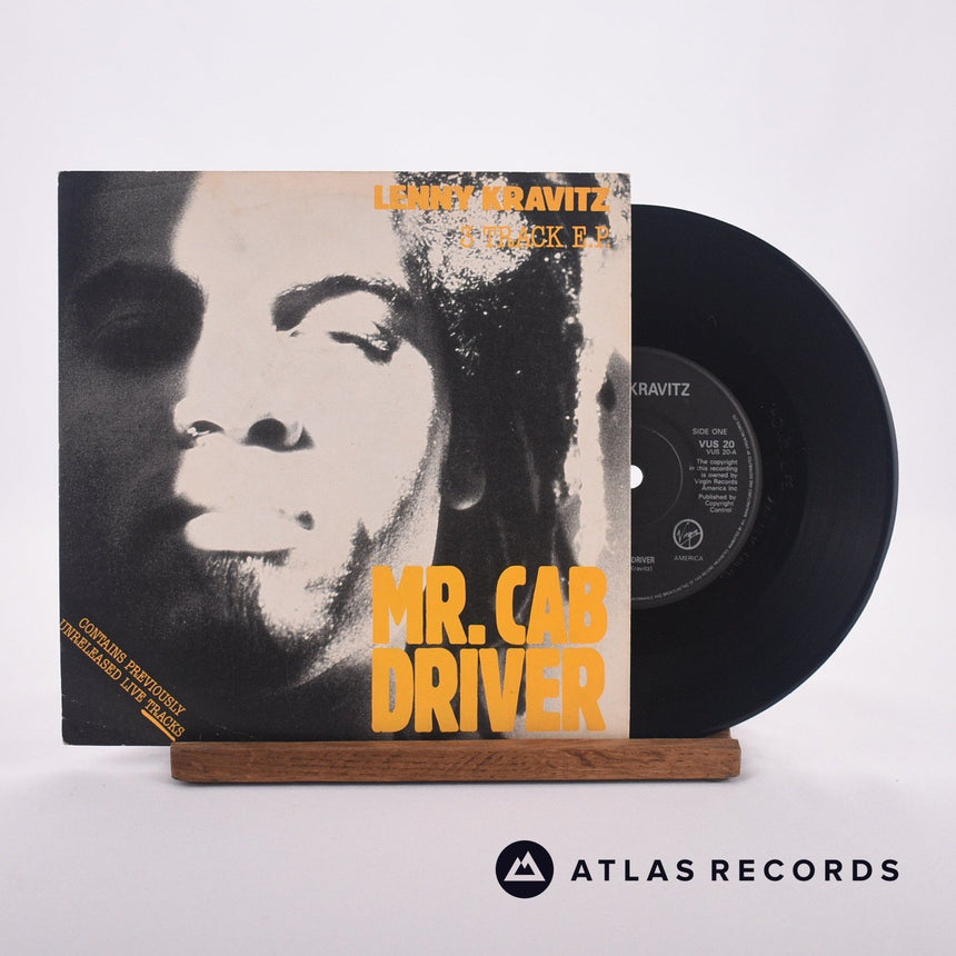 Lenny Kravitz Mr. Cab Driver 7" Vinyl Record - Front Cover & Record