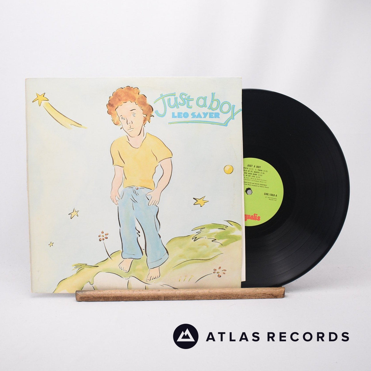 Leo Sayer Just A Boy LP Vinyl Record - Front Cover & Record