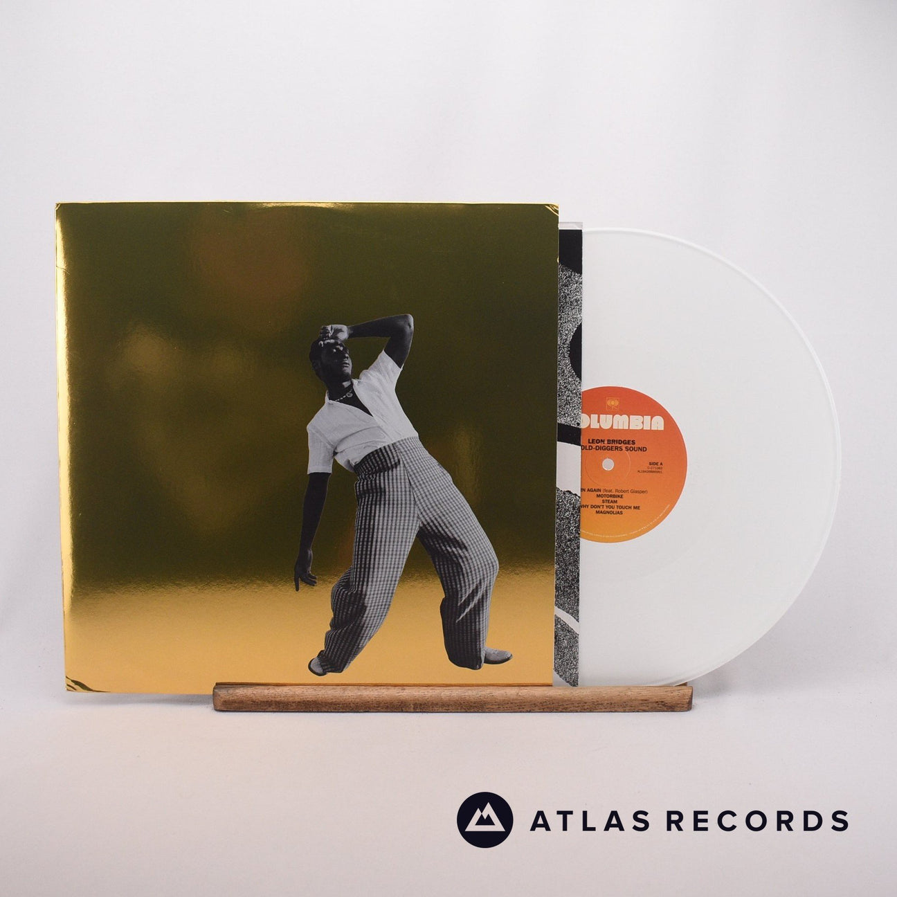 Leon Bridges Gold-Diggers Sound LP Vinyl Record - Front Cover & Record