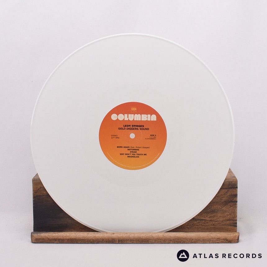 Leon Bridges - Gold-Diggers Sound - Booklet White Us LP Vinyl Record - NM/NM