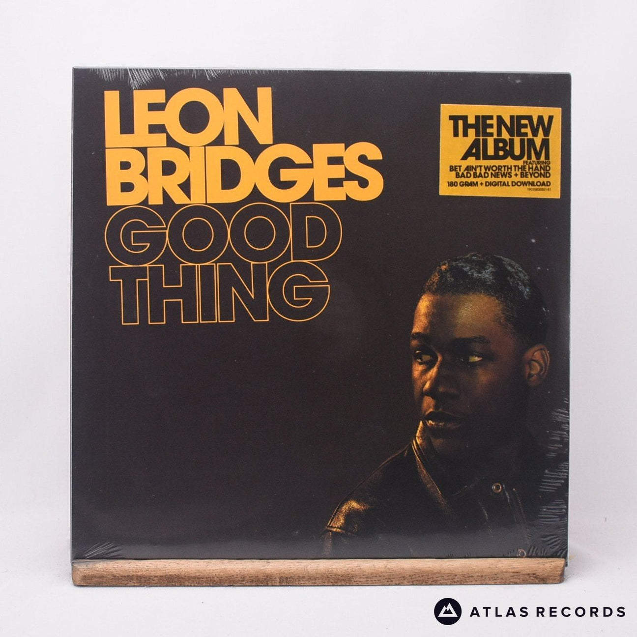 Leon Bridges Good Thing LP Vinyl Record - Front Cover & Record
