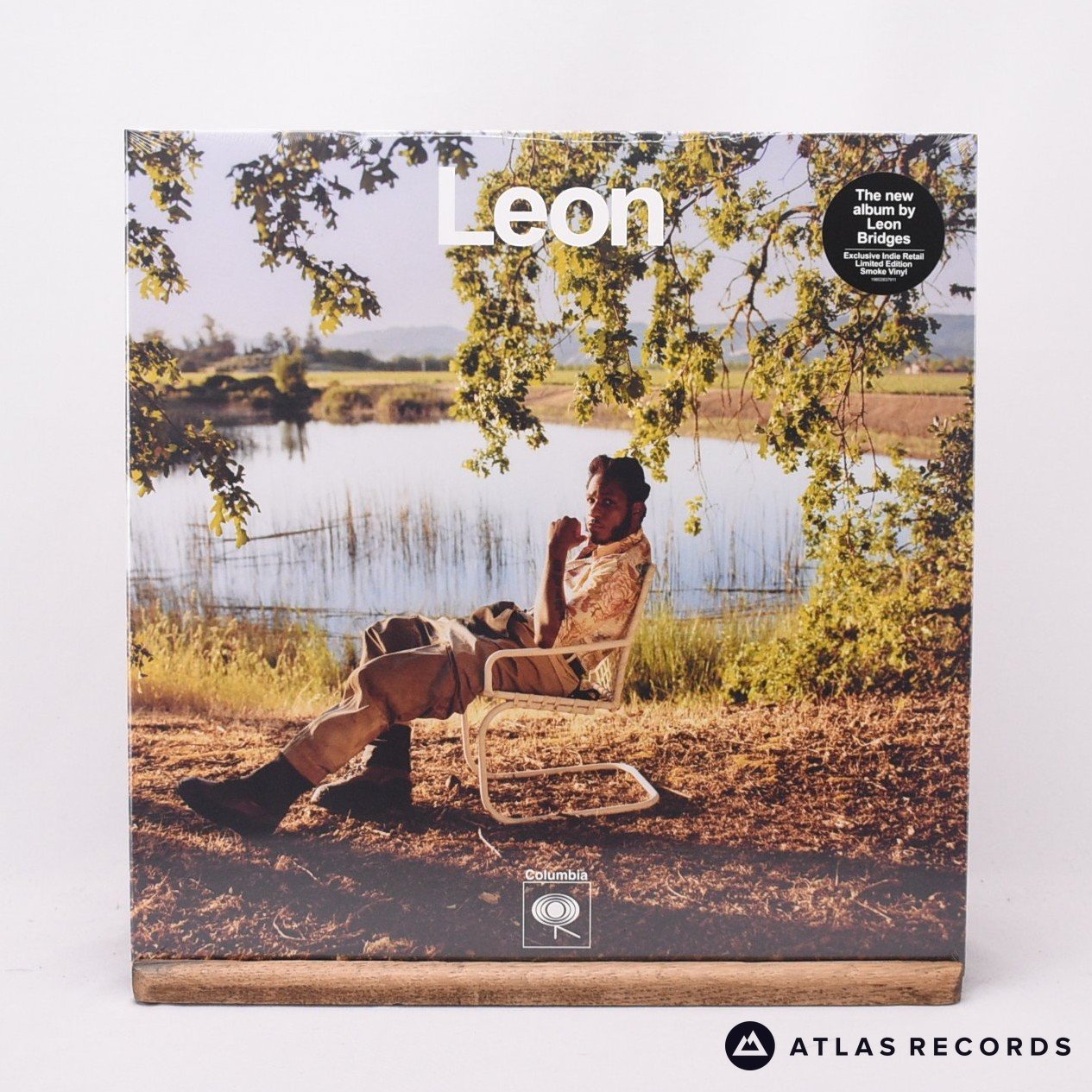 Leon Bridges Leon LP Vinyl Record - Front Cover & Record