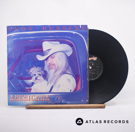 Leon Russell Americana LP Vinyl Record - Front Cover & Record