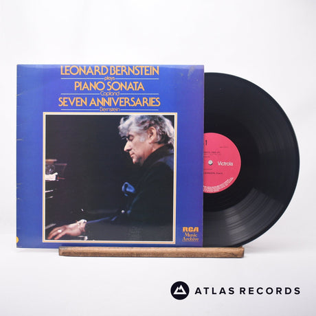 Leonard Bernstein Plays Piano Sonata LP Vinyl Record - Front Cover & Record