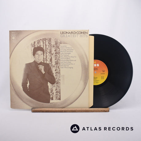Leonard Cohen Greatest Hits LP Vinyl Record - Front Cover & Record