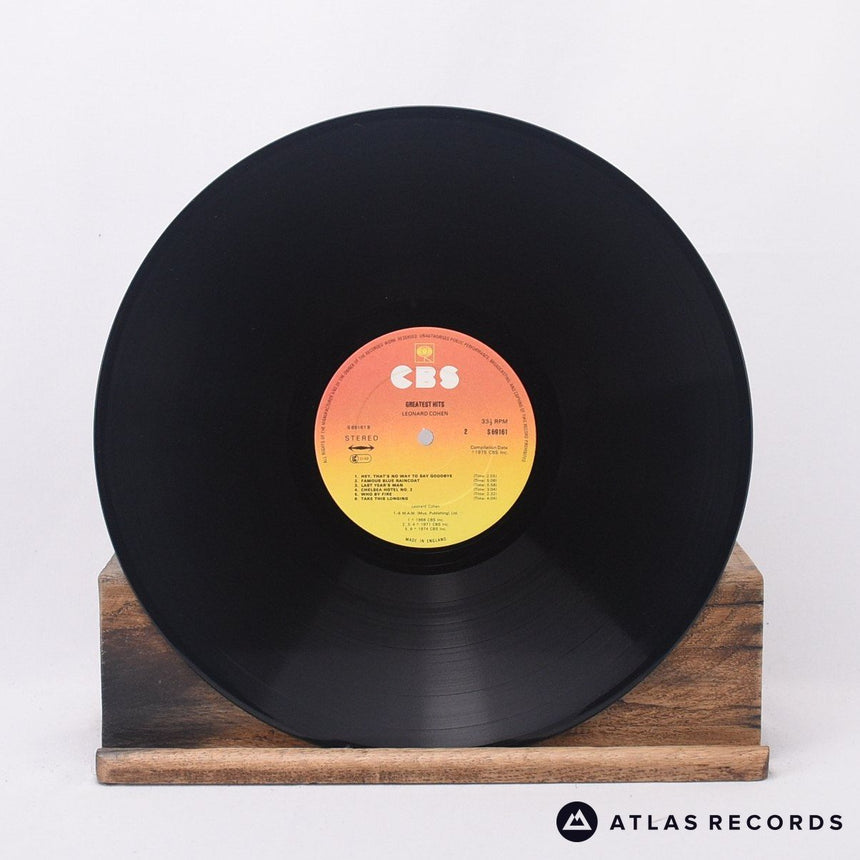 Leonard Cohen - Greatest Hits - Lyric Sheet Reissue LP Vinyl Record - EX/EX