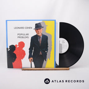 Leonard Cohen Popular Problems LP Vinyl Record - Front Cover & Record