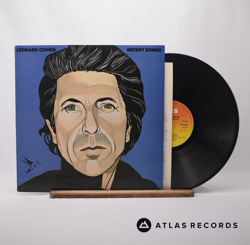 Leonard Cohen Recent Songs LP Vinyl Record - Front Cover & Record