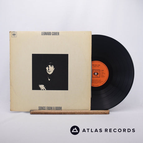 Leonard Cohen Songs From A Room LP Vinyl Record - Front Cover & Record