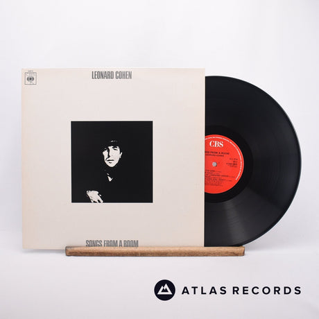 Leonard Cohen Songs From A Room LP Vinyl Record - Front Cover & Record