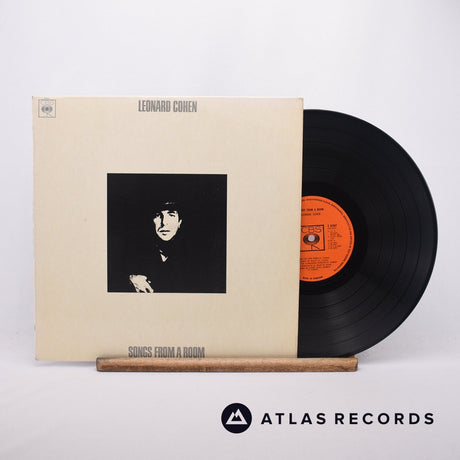 Leonard Cohen Songs From A Room LP Vinyl Record - Front Cover & Record