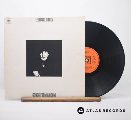 Leonard Cohen Songs From A Room LP Vinyl Record - Front Cover & Record