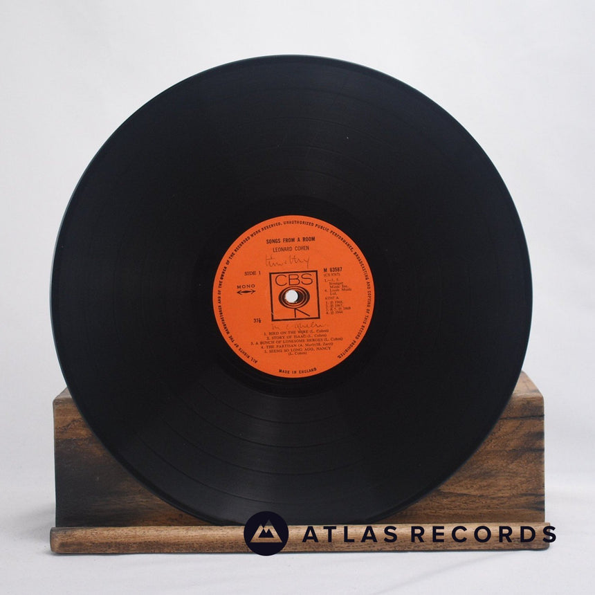 Leonard Cohen - Songs From A Room - LP Vinyl Record - VG/VG