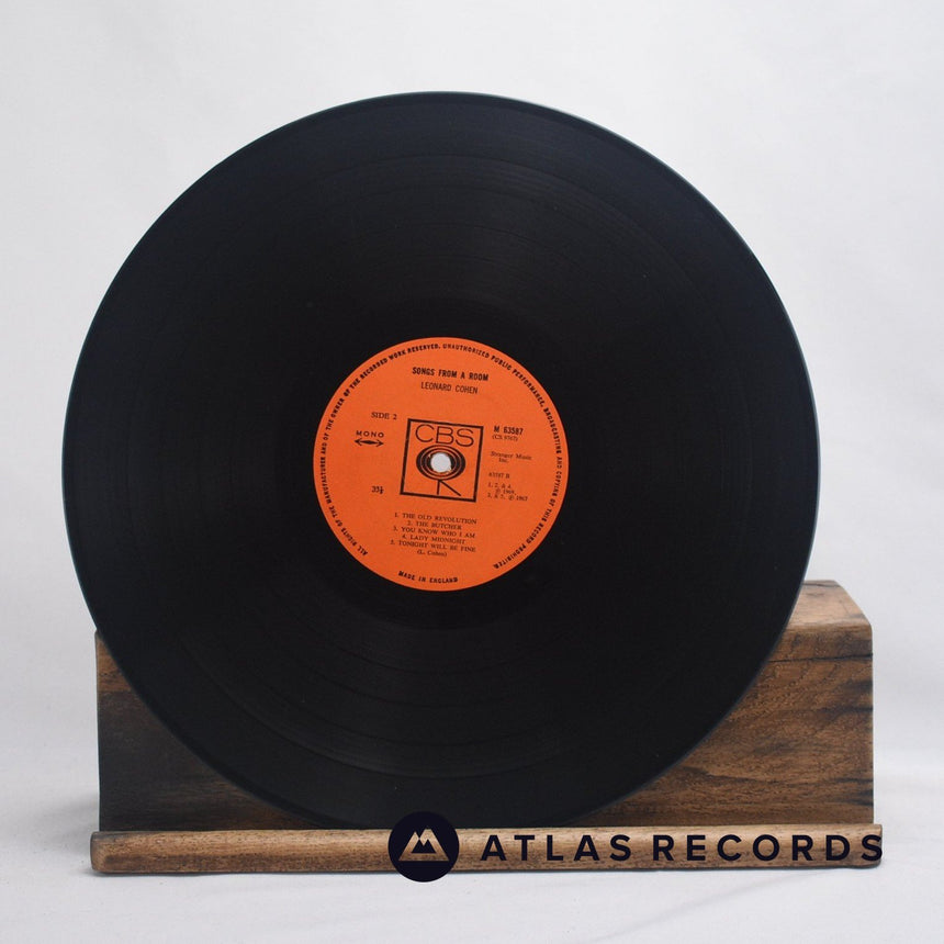 Leonard Cohen - Songs From A Room - LP Vinyl Record - VG/VG