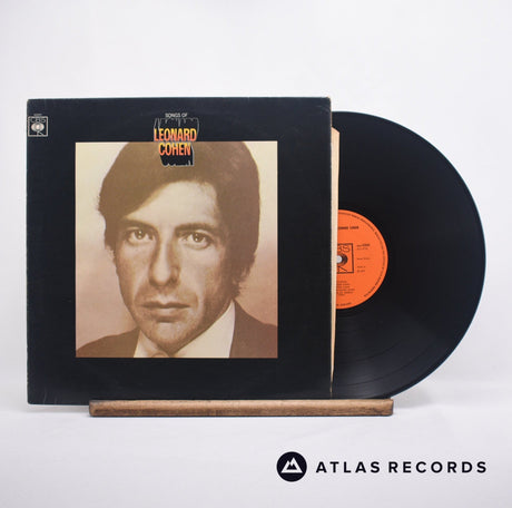 Leonard Cohen Songs Of Leonard Cohen LP Vinyl Record - Front Cover & Record
