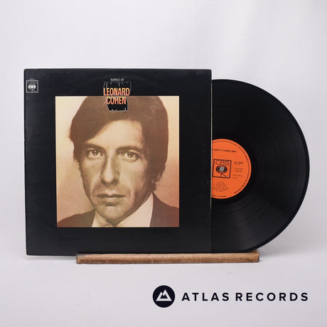 Leonard Cohen Songs Of Leonard Cohen LP Vinyl Record - Front Cover & Record