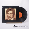 Leonard Cohen Songs Of Leonard Cohen LP Vinyl Record - Front Cover & Record